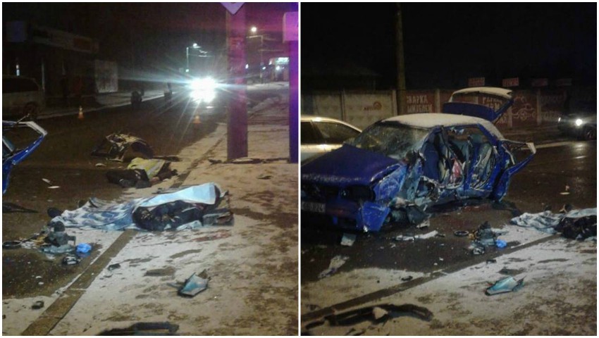 Accident înfiorător în sectorul Botanica un bărbat și o femeie ambii