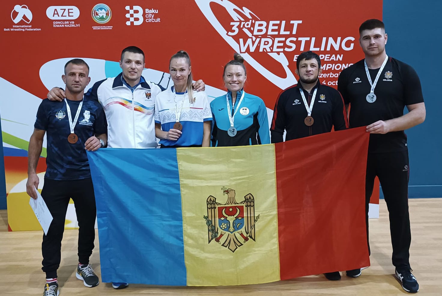 Sportivii moldoveni au obținut două medalii de argint și patru de bronz